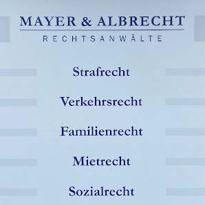 Mayer & Albrecht Rechtsanwälte