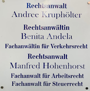 Kanzlei Königstrasse Andela - Hohenhorst - Kruphoelter