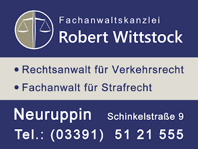 Kanzlei für Straf- und Verkehrsrecht Robert Wittstock
