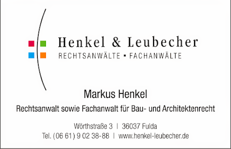 Markus Henkel Fachanwalt für Bau- und Architektenrecht