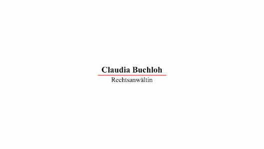Rechtsanwältin Claudia Buchloh