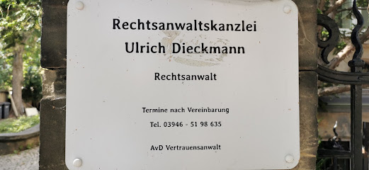 Rechtsanwalt Ulrich Dieckmann