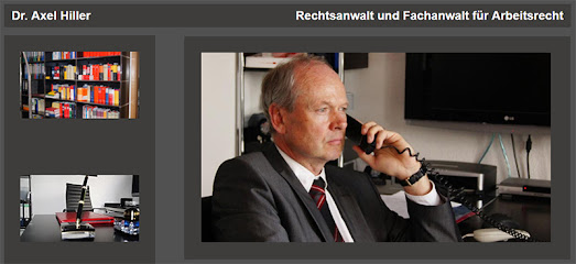 Rechtsanwalt und Fachanwalt für Arbeitsrecht Dr. Axel Hiller