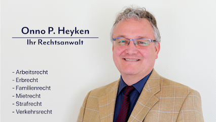 Rechtsanwalt Onno P. Heyken