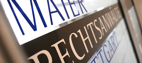 Maier Rechtsanwälte Stuttgart - Rechtsanwalt Klaus Albert Maier
