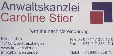Anwaltskanzlei Caroline Stier