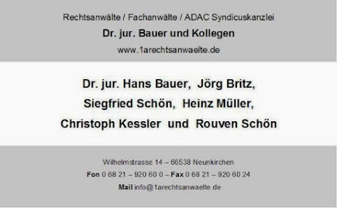 Dr. jur. Hans Bauer