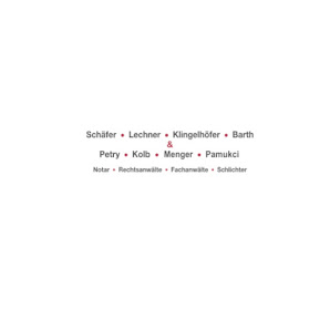 Schäfer - Lechner - Klingelhöfer - Barth & Petry - Kolb - Menger - Pamukci Rechtsanwälte