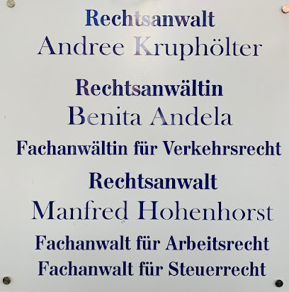 Kanzlei Königstrasse Andela - Hohenhorst - Kruphoelter