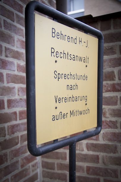 Behrend H.-J. Rechtsanwalt