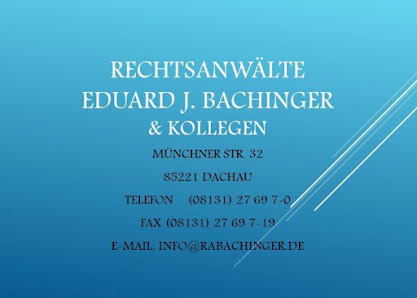Eduard J. Bachinger & Kollegen